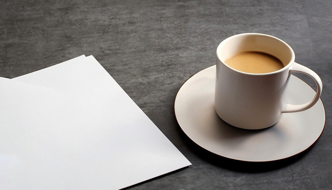 Image of writer's table